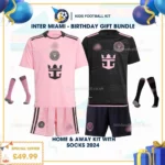 Inter Miami Home & Away Kids Kit with socks 24_25 - birthday