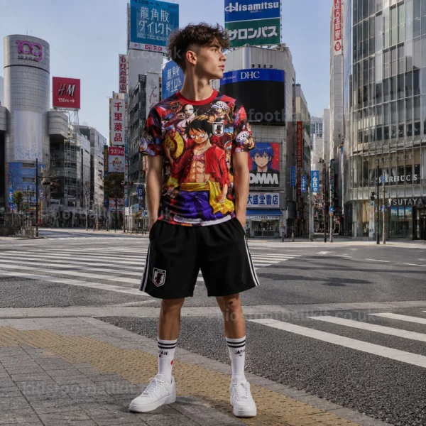 Japan One Piece Anime Edition Kids Football Kit 2026 (No Socks)