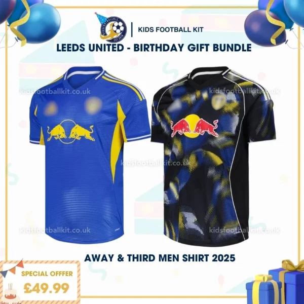 Leeds united away & third men shirt 25_26 - birthday