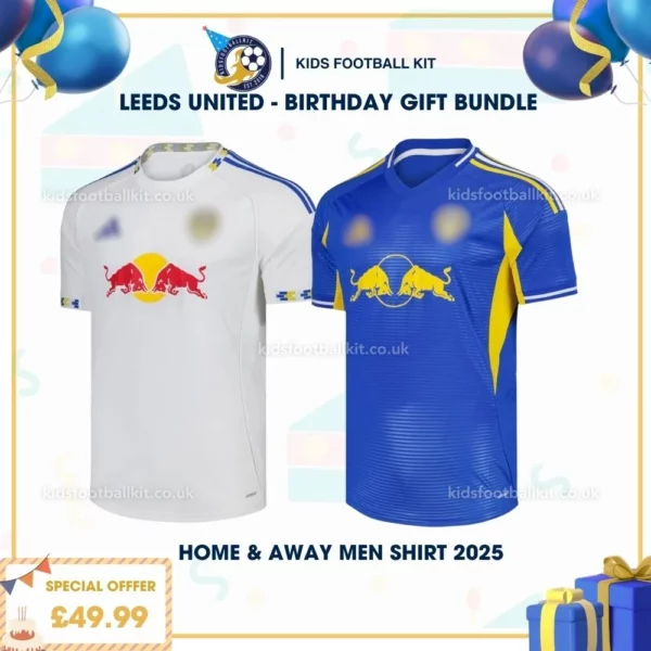 Leeds united home & away men shirt 25_26 - birthday