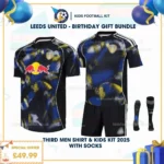 Leeds united third men shirt & kids kit 25_26 - birthday
