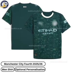 Manchester City fourth men shirt 25_26-over view-white neck