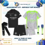 Manchester city away&third kid kit 25_26 - birthday