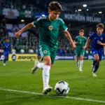 Northern Ireland World Cup 2026 Home Kids Football Kit (With Socks)