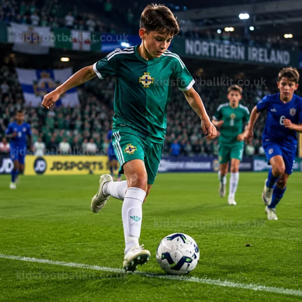 Northern Ireland World Cup 2026 Home Kids Football Kit (With Socks)