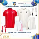 Nottingham Forest Home & Away Kids Football Kit 25_26 - birthday