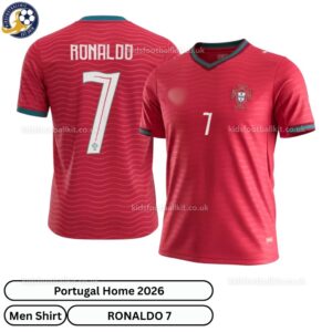 Portugal World Cup 2026 Home Men Football Shirt - RONALDO 7