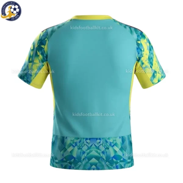 Portugal goalkeeper kids kit 2026-back view