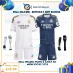 Real Madrid Home & Away Kids Kit 25_26 - birthday