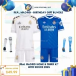 Real Madrid Home & Third Kids Kit 25_26 - birthday