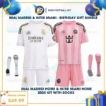 Real Madrid home & Inter Miami home kid kit 25_26 - birthday
