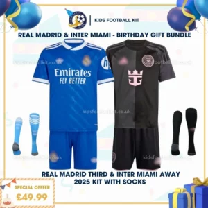 Real Madrid third & Inter Miami away kid kit 25_26 - birthday