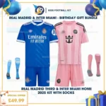 Real Madrid third & Inter Miami home kid kit 25_26 - birthday
