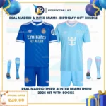 Real Madrid third & Inter Miami third kid kit 25_26 - birthday