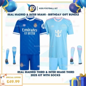Real Madrid third & Inter Miami third kid kit 25_26 - birthday