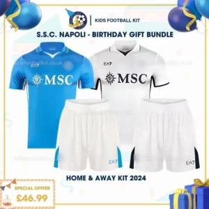 S.S.C Napoli home&away kid kit 24_25 - birthday