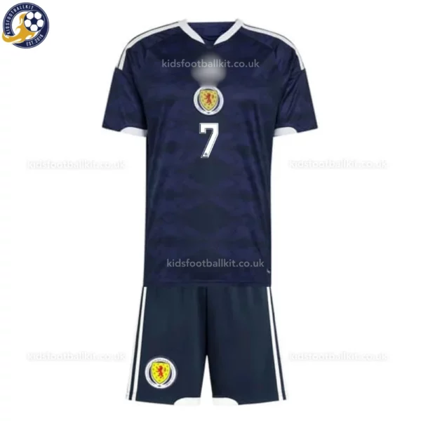 Scotland Home 2026 Kids Kit-MCGINN 7-front view