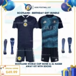 Scotland Home & Al Nassr Away Kids Football Kit 25_26 - birthday