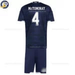 Scotland Home Kids Kit 2026 -McTOMINAY 4-back view