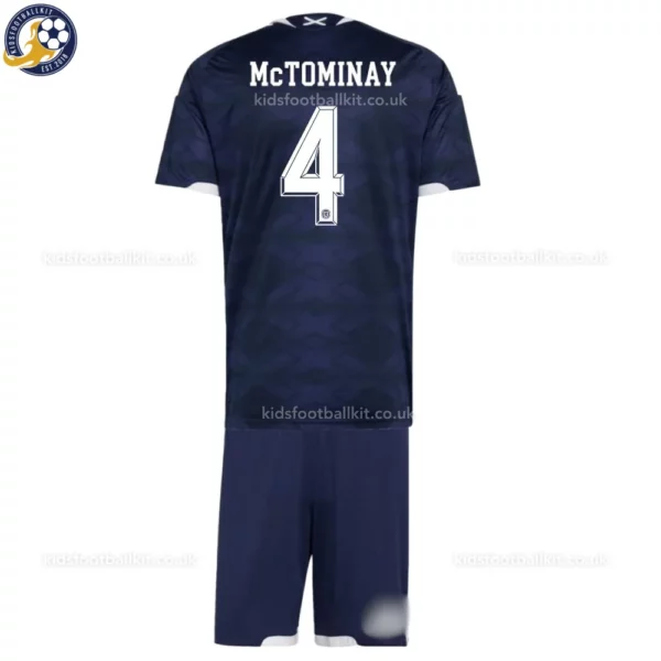 Scotland Home Kids Kit 2026 -McTOMINAY 4-back view