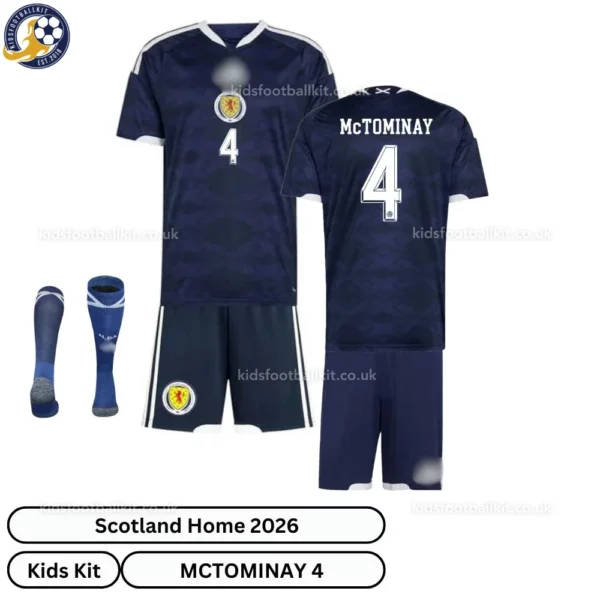 Scotland Home Kids Kit 2026 -McTOMINAY 4-overview with socks