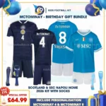 Scotland home & SSC Napoli home 2026 - McTOMINAY 4 & McTOMINAY 8-r