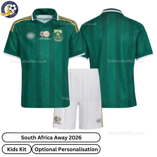 South African Away Kids Kit 2026-over view