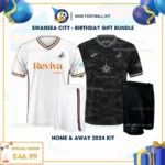 Swansea city home & away Kids Football Kit 24_25 - birthday