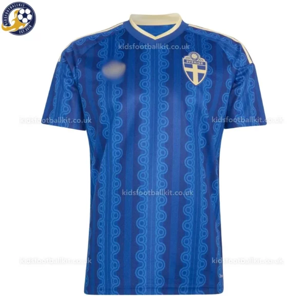 Sweden Away Kids Shirt 2026-front view