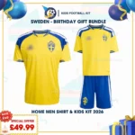 Sweden home men and kids kits 2026