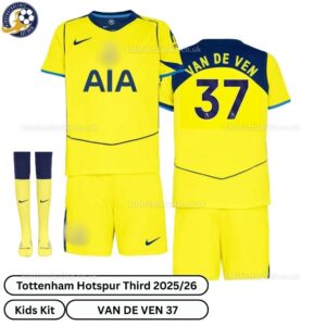 VAN DE VEN 37 Football Shirts and Kits - kidsfootballkit.co.uk