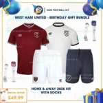 West ham united home & away kid kit 25_26 - birthday