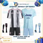juventus home & away kid kit 25_26 - birthday