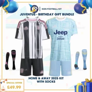 juventus home & away kid kit 25_26 - birthday