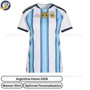 Argentina World Cup Home Women Football Shirt 2026-front view