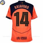 Barcelona RASHFORD 14 Third 2025_26 Men Football Shirt -back view