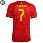 Belgium DE BRUYNE 7 Home 2026 Men Football Shirt backview
