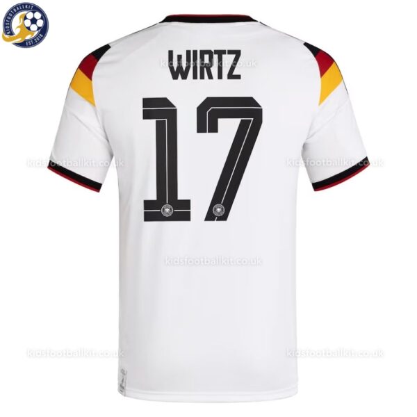 Germany WIRTZ 17 Home 2026 Men Football Shirt backview