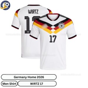 Germany WIRTZ 17 Home 2026 Men Football Shirt- overview