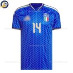 Italy CHIESA 14 Home 2026 Men Football Shirt- front view
