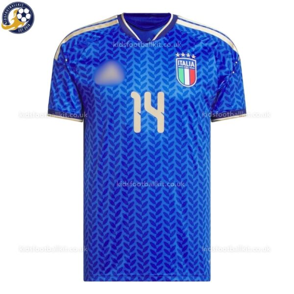 Italy CHIESA 14 Home 2026 Men Football Shirt- front view