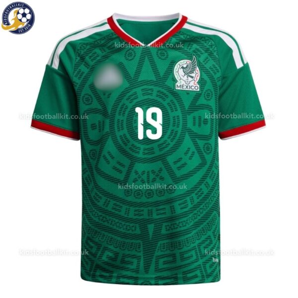 Mexico J.SANCHEZ 19 Home 2026 Men Football Shirt- front view