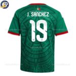 Mexico J.SANCHEZ 19 Home 2026 Men Football Shirtbackview