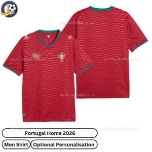 Portugal World Cup Home Men Football Shirt 2026_over view