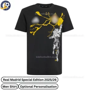 Real Madrid Marvel Edition Men Football Shirt 25_26-front view-black