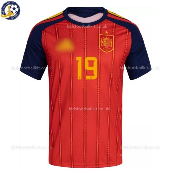 Spain LAMINE YAMAL 19 Home 2026 Men Football Shirt - front view