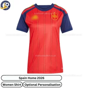 Spain World Cup Home Women Football Shirt 2026-front view