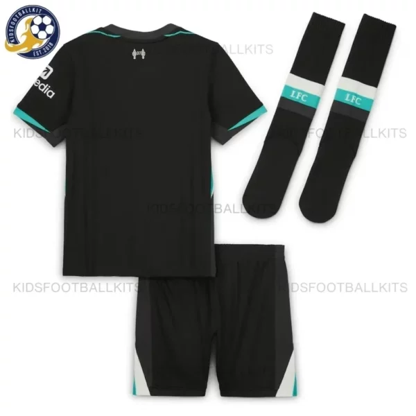 l-p Away Kids Football Kit 2024_25 -back view