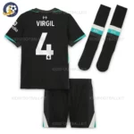 l-p-Away Kids Football Kit 24_25 - VIRGIL 4 - back view