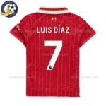 l-p-Luis-Diaz-7-Home-24-25-Kid-Football-Kit-back view